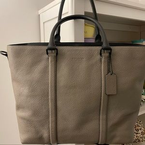 COACH Metropolitan Crossgrain Tote Bag